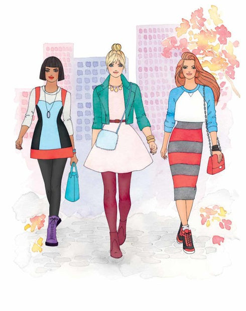 Stilista di moda. Collezione Autunno-Inverno