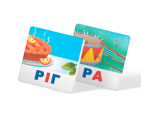 Schede intelligenti. Leggiamo a sillabe. 30 schede - 9786175475621