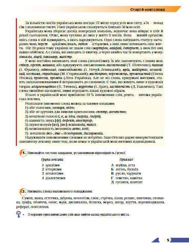 Українська мова. Підручник. 9 клас