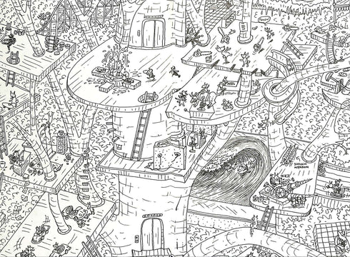 Casa sull'albero di 52 piani