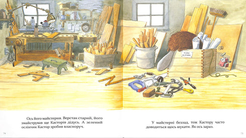 Kastor è un maestro in tutto: parla di strumenti e insegna come usarli. 7 storie in 1 libro