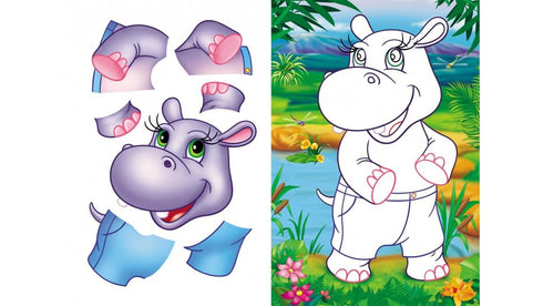 Applicazioni per bambini. Tigre