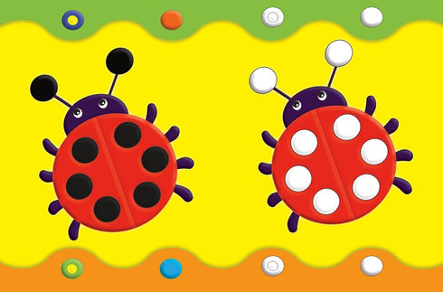 Adesivi educativi per bambini. Farfalla