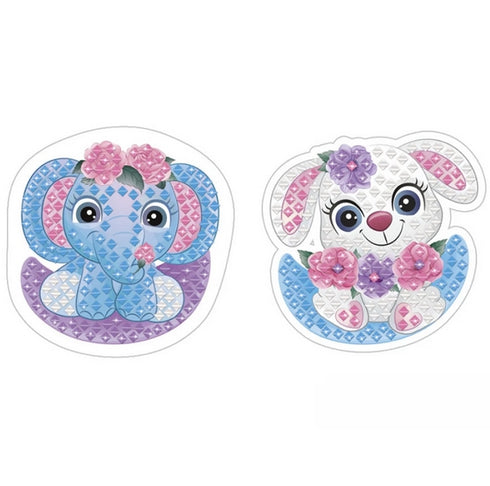 Стікерна мозаїка. Слоник та Зайка