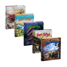 Set: Grande edizione illustrata - Harry Potter (set di 5 libri) (edizione ucraina)