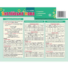 Una carta suggerimento. Inglese. 5-11a classe (edizione bilingue ucraino-inglese)