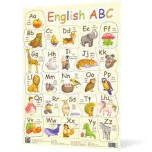 Poster English Alphabet (Ukrainian–English Edition)